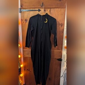Xhilaration Black and Gold Hooded Sleepwear